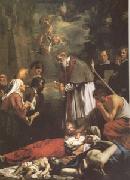 OOST, Jacob van, the Younger St Macaire of Ghent Tending the Plague-Stricken (mk05) oil painting artist